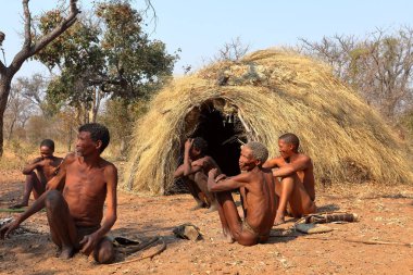 Namibya, 05 San kabile halkı. Eylül 2012