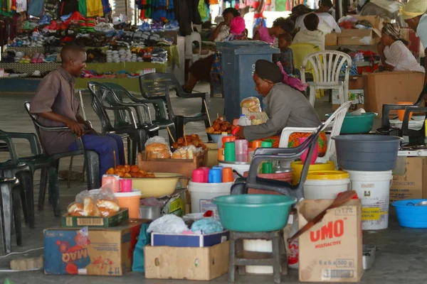 Αγορές Και Πωλήσεις Των Caprivie Στη Ναμίμπια Σεπτέμβριος 2012 — Φωτογραφία Αρχείου