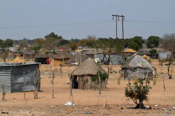 Сёла Намибии — стоковое фото