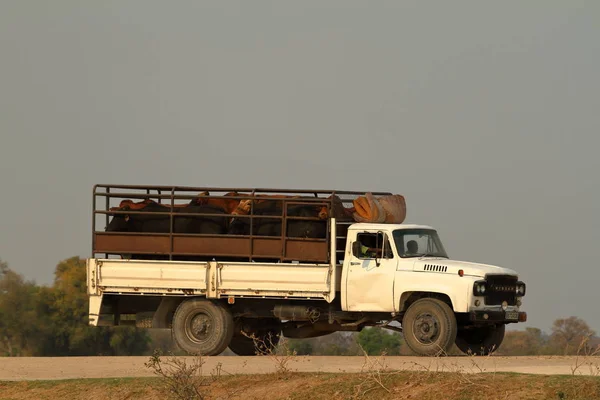 Transport Und Verkehr Afrika September 2012 — Stockfoto