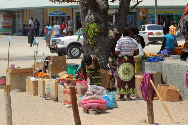 Markets Sales Caprivie Namibia September 2012 — Stock Photo, Image