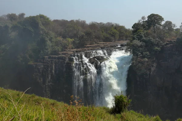 Victoria Falls Zambezi Zambia Zimbabwe — Stock Photo, Image