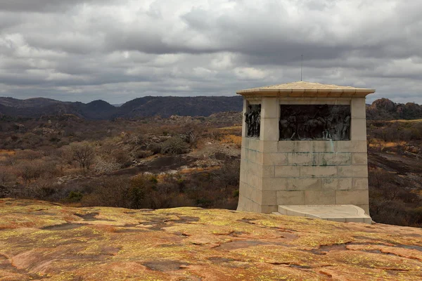 Krajobraz Parku Narodowego Matopo Zimbabwe — Zdjęcie stockowe