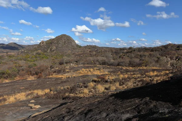 Savannes Landschappen Zimbabwe — Stockfoto