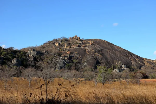 Sawanny Krajobrazy Zimbabwe — Zdjęcie stockowe