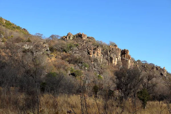 Sawanny Krajobrazy Zimbabwe — Zdjęcie stockowe