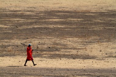 Serengeti Savannah 'da Massai.