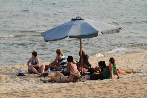 People Vacation Lake Malawi Africa September 2012 — Stock Photo, Image