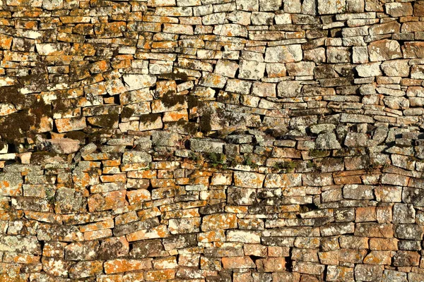 Φυσικός Πέτρινος Τοίχος Και Φόντο — Φωτογραφία Αρχείου