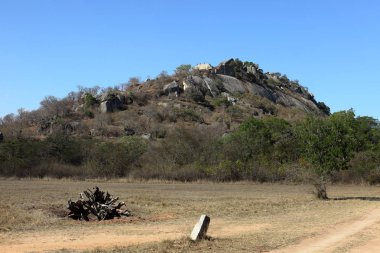 Afrika büyük Zimbabve kalıntıları