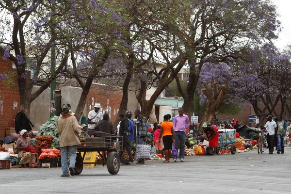 People African Market Bulawayo Zimbabwe September 2012 — Stock Photo, Image