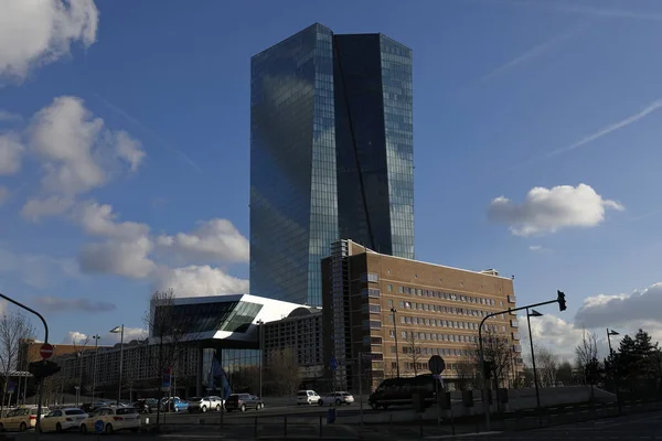 European Central Bank Frankfurt — Stock Photo, Image