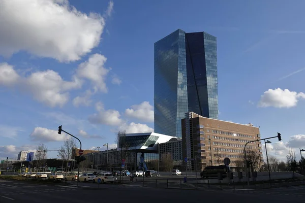 European Central Bank Frankfurt — Stock Photo, Image