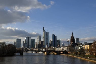 The skyline of Frankfurt am Main