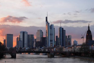 The skyline of Frankfurt am Main