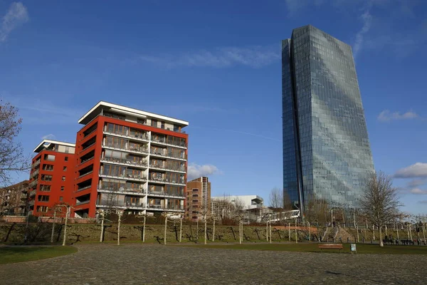 European Central Bank Frankfurt — Stock Photo, Image