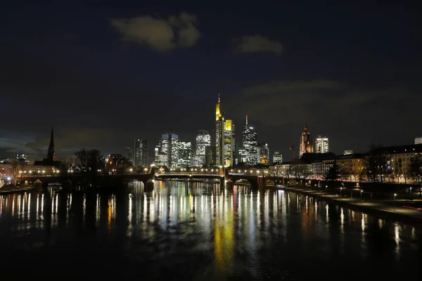 Horisonten Frankfurt Main — Stockfoto