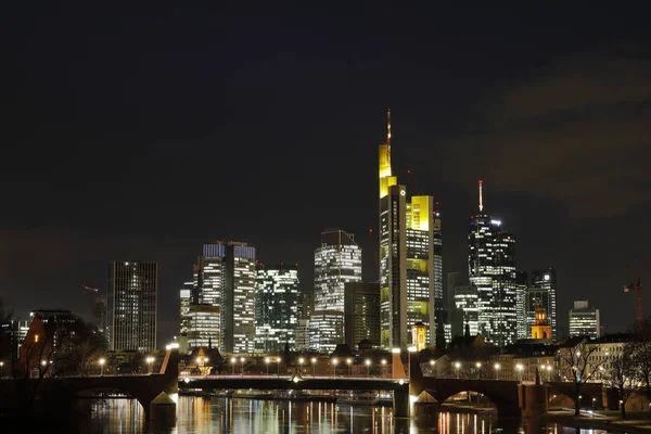 Skyline Frankfurt Main — Stockfoto