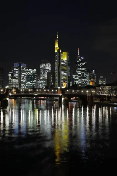 Horisonten Frankfurt Main — Stockfoto