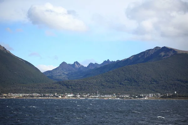 Város Ushuaia Tierra Del Fuego Ban Argentína Február 2012 — Stock Fotó