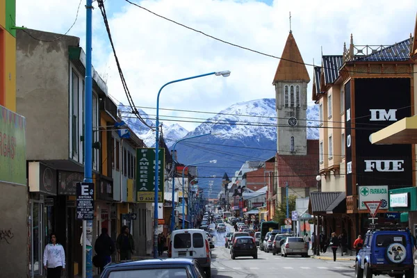 Cidade Ushuaia Tierra Del Fuego Argentina Februar 2012 — Fotografia de Stock