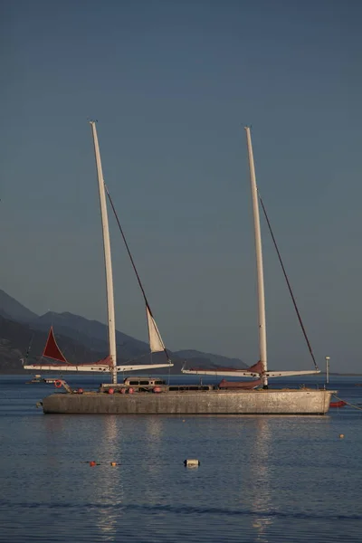 Zeilboten Haven Van Ushuaia — Stockfoto