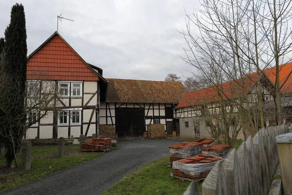 Historischer Bauernhof Deutschland — Stockfoto