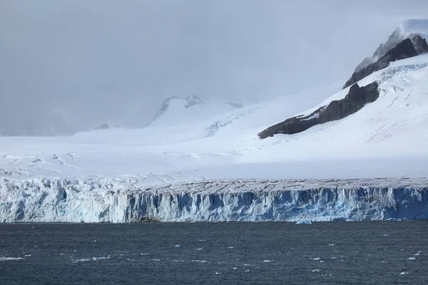 Glacier Paysage Antarctique — Photo