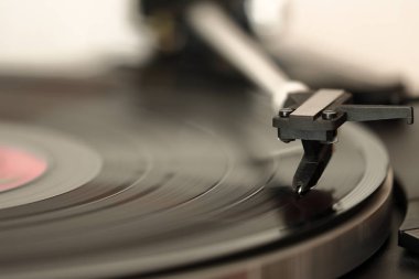 Plak ve müzik için analog kayıt oynatıcı