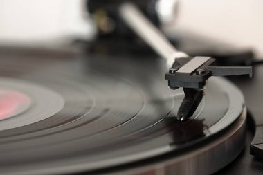 Plak ve müzik için analog kayıt oynatıcı