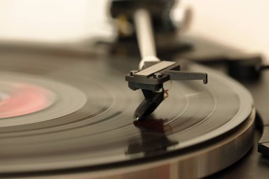 Plak ve müzik için analog kayıt oynatıcı