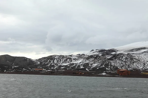 Oude Walvisjager Station Antarctica — Stockfoto