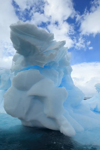 Paysage Glace Glaciers Antarctique — Photo