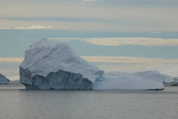 Краєвид Льоду Льодовиків Антарктиді — стокове фото
