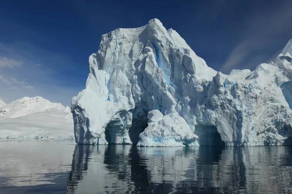 Paysage Glace Glaciers Antarctique — Photo