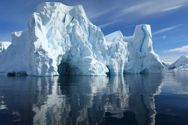 Краєвид Льоду Льодовиків Антарктиді — стокове фото