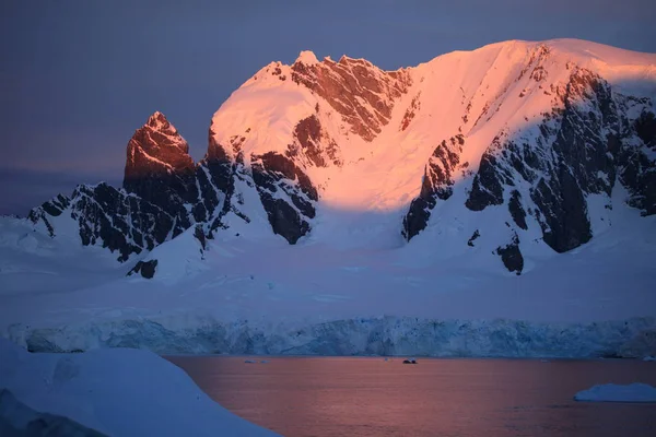 Paysage Glace Glaciers Antarctique — Photo