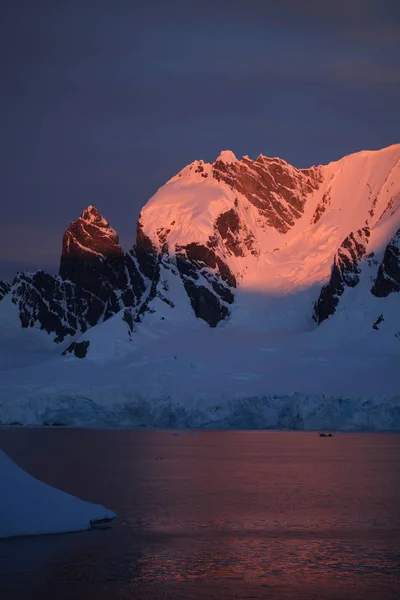 Paysage Glace Glaciers Antarctique — Photo