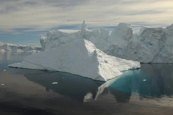 Paysage Glace Glaciers Antarctique — Photo