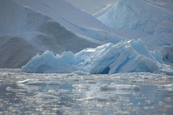 Paysage Glace Glaciers Antarctique — Photo