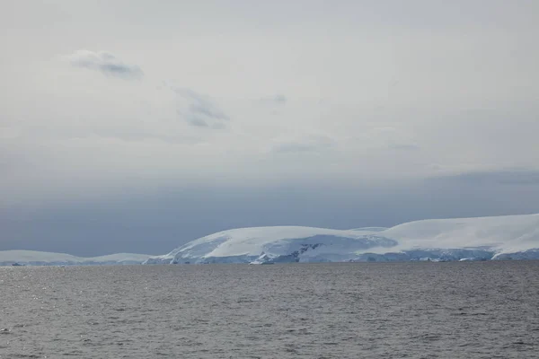 Paesaggio Ghiaccio Ghiacciai Antartide — Foto Stock