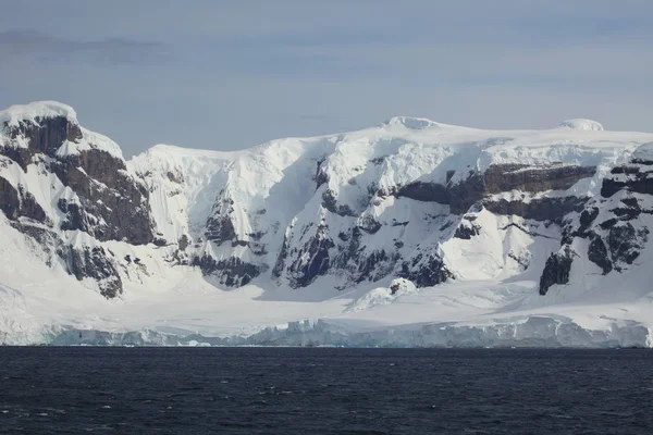 Paysage Glace Glaciers Antarctique — Photo