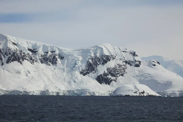 Landschap Van Ijs Gletsjers Antarctica — Stockfoto