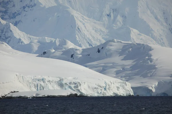 Paysage Glace Glaciers Antarctique — Photo