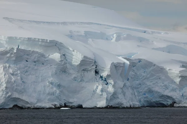 Landschap Van Ijs Gletsjers Antarctica — Stockfoto