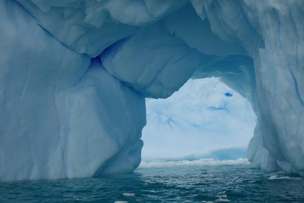 Landschap Van Ijs Gletsjers Antarctica — Stockfoto