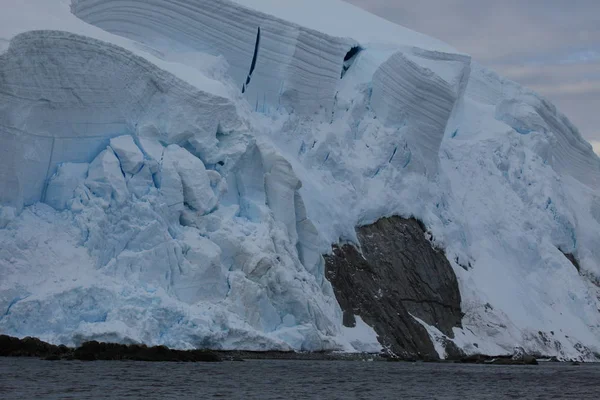 Paisaje Hielo Glaciares Antártida —  Fotos de Stock