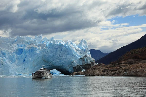 Der Perito Moreno Gletscher Patagonien — Stockfoto