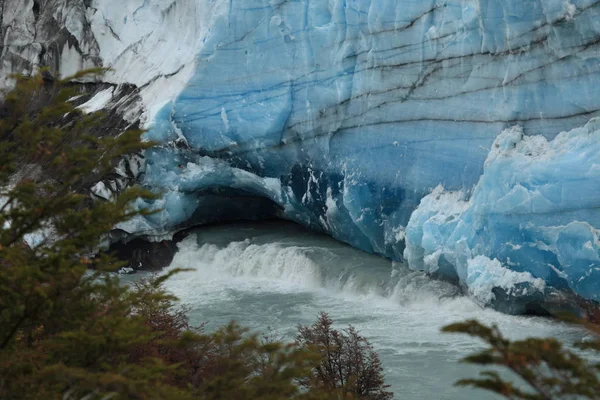 Der Perito Moreno Gletscher Patagonien — Stockfoto