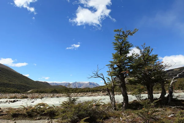 Het Nationaalpark Los Glaciares Buurt Van Chalten — Stockfoto